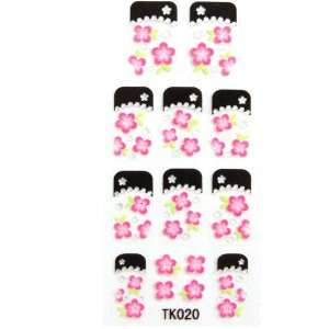   manicure nail decals stereoscopic 3D diamond nail sticker flowers