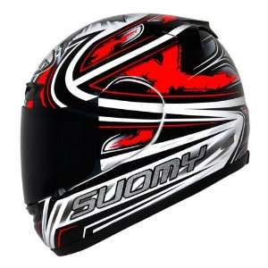  Suomy Apex Helmet (Steely Red, X Large) Automotive