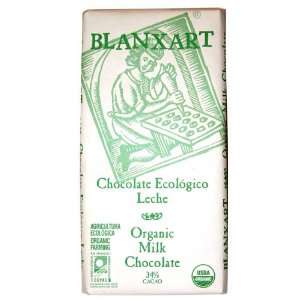 Organic Gourmet milk chocolate bar. Grocery & Gourmet Food