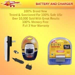   BATTERY + CHARGER for sony DCR VX2000 HDR FX1 NP F970