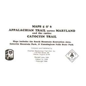  ATC Map 5 & 6 Maryland   Catoctin Trail
