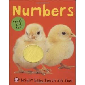   Numbers (Bright Baby Touch and Feel) [Board book] Roger Priddy Books