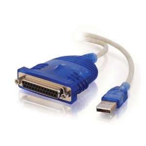  Cables To Go 16899 USB to DB25 IEEE 1284 Parallel Printer 