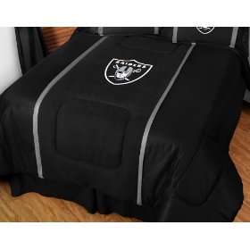   : Oakland Raiders Twin Bed MVP Comforter (66x86): Sports & Outdoors
