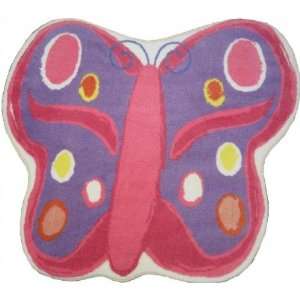  Butterfly 35x39 (Multi Print) Furniture & Decor