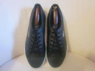 LACOSTE Lyndon Lace Black Leather Mens Shoes Sz 11US  
