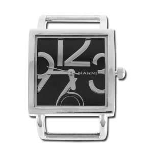  1 Black Square Modern Watch Face Arts, Crafts & Sewing