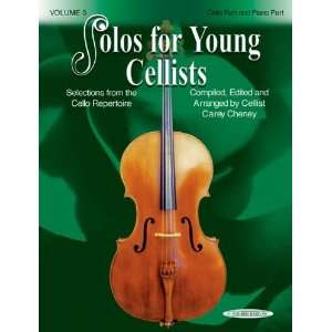  Alfred Solos for Young Cellists Cello Part and Piano 