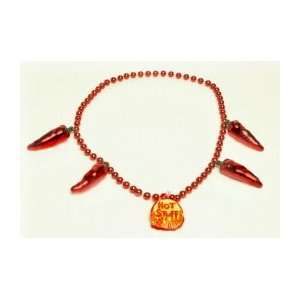  Hot Stuff Chili Pepper Bead Necklace: Everything Else