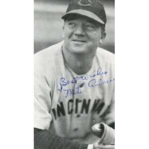  Nate Andrews Autograph/Signed 3x5 vintage postcard: Sports 