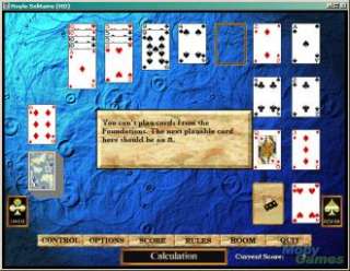 Hoyle Solitaire PC CD variations of classic card game! Klondike 