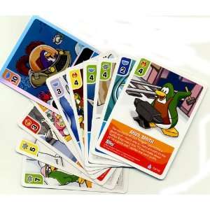 Topps Club Penguin Trading Card Game Lot of 10 Random Single Cards 