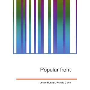  Popular front Ronald Cohn Jesse Russell Books
