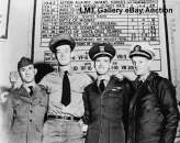 1945 WWII PHOTO USS Enterprise crew  
