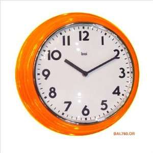  Bai Design 760.OR School Wall Clock in Orange
