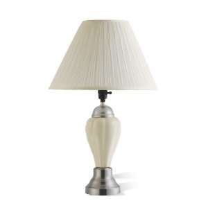  The Simple Stores White Ceramic Table Lamp