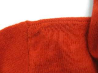 NWT Ralph Lauren Ruffle 100% CASHMERE Sweater Cardigan   XL  