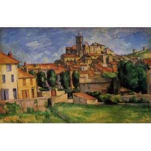 Oil Painting Gardanne Paul Cezanne Hand Painted Art  
