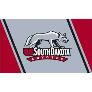  NCAA Team Spirit Door Mat   South Dakota Coyotes: Sports 