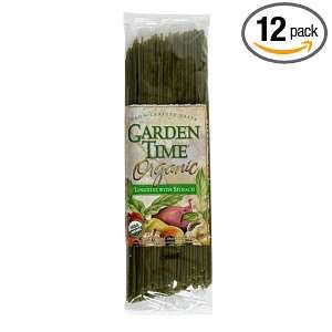 Garden Time Organic Semolina with Spinach Linguini with Spinach, 10 