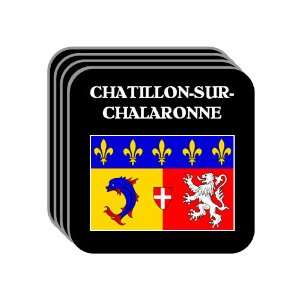  Rhone Alpes   CHATILLON SUR CHALARONNE Set of 4 Mini 
