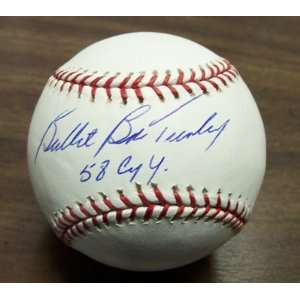  Bob Turley Autographed Baseball: Sports & Outdoors