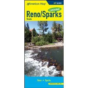   Map 610842 Reno And Sparks Nevada City Slicker Map