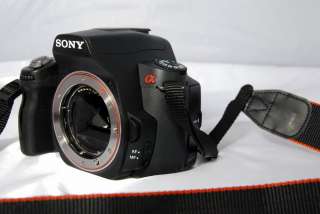 Sony DSLR A390 14.2 MP Digital SLR Camera   Black body only Alpha 