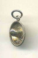 Vintage sterling MEXICAN SOMBRERO charm 3 D  