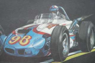 Ron Burton Indy Champ Car Artwork Parnelli Jones 1966  