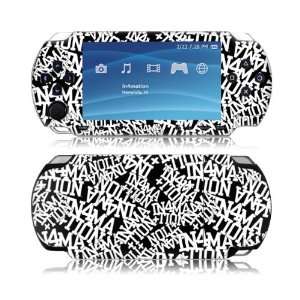   : MusicSkins MS IN4M10179 Sony PSP  In4mation  Logo Skin: Electronics