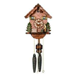  Wood Chopper Cuckoo Clock by River City: Home & Kitchen