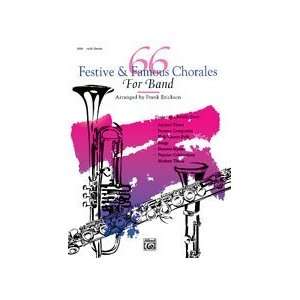  66 Festive and Famous Chorales for Band   1st Clarinet 