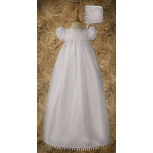 girls christening gown with chandelier trim: Home 