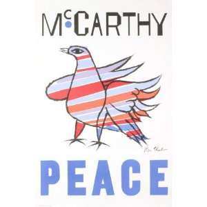  Peace McCarthy by Ben Shahn, 25x38: Home & Kitchen