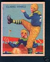 1935 National Chicle #24 Clark Hinkle Packers  