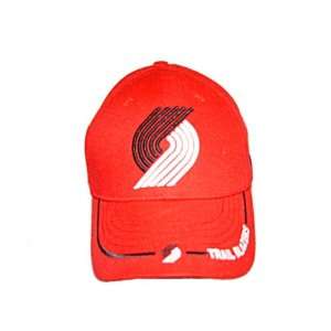   Trail Blazers NBA ball cap hat   one size fit   cotton   color: Red