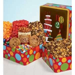   Chocolate Drizzled Caramel Corn  Grocery & Gourmet Food