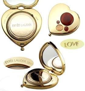 Collectible Estee Lauder Love Heart Shaped Compact Lucidity Powder 