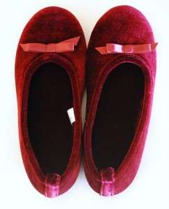 NIB ISOTONER BALLET STYLE SLIPPERS MICROTERRY S (5 6) M (6.5 7.5) L (8 