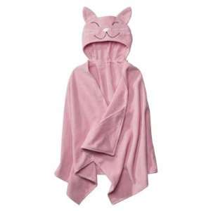  Circo Hooded Towel Cat (Purple) Baby