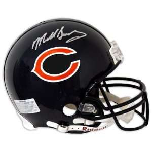  Mike Singletary Autographed Helmet: Sports & Outdoors