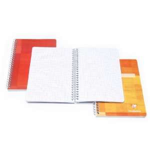  Clairefontaine Wirebound Graph Notebook, 90 Sheets Each. 2 