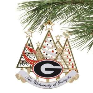  Georgia Bulldogs Tree Logo Ornament