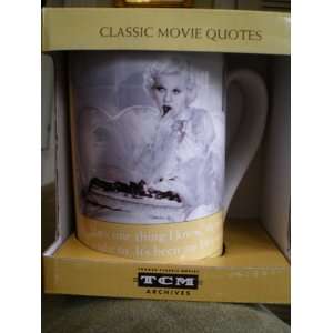  Turner Classic Movie Quotes Mug Dinner At Eight Kitchen 