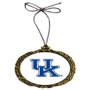   Wildcats   Classic Logo   Gold Holiday Ornament