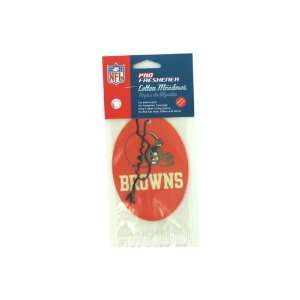  nfl cleveland browns oval cotton air freshener   Case of 