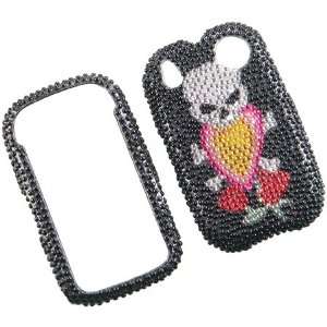   Palm Pre Phone Protector Case Flower Skull with Bling: Everything Else