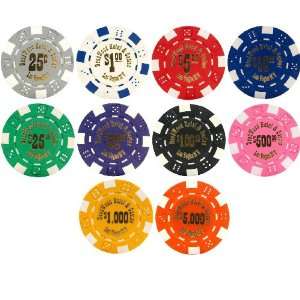  Deadwood Hotel & Casino 1000 Bulk Poker Chips   Choose 