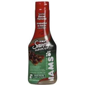 Iams Savory Sauce for Dogs Sizzlin Bacon Flavor   11 oz (Quantity of 